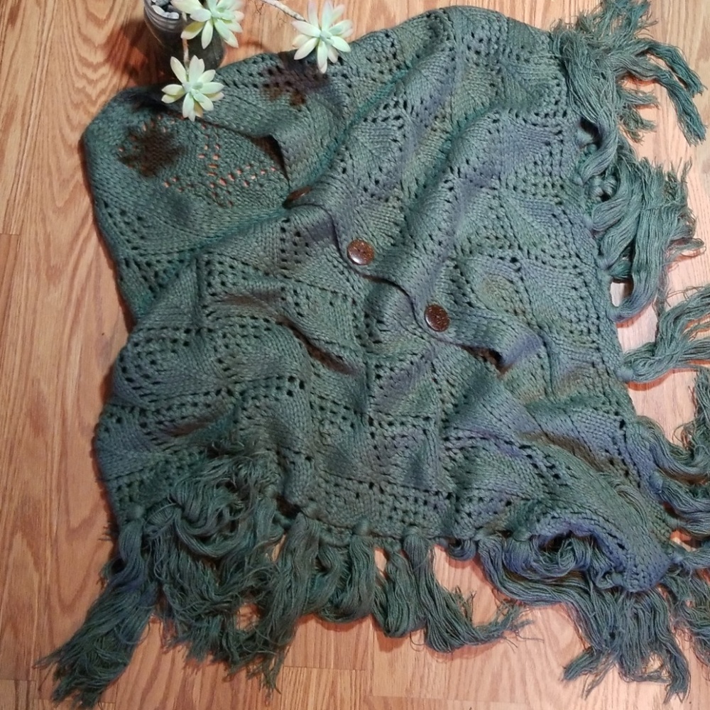 Hobo sweater poncho